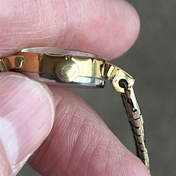 Caravelle Ladies Cocktail Watch. Gold Filled - Picture 11 of 17